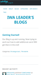 Mobile Screenshot of iwa-leaders.com