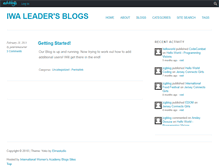 Tablet Screenshot of iwa-leaders.com